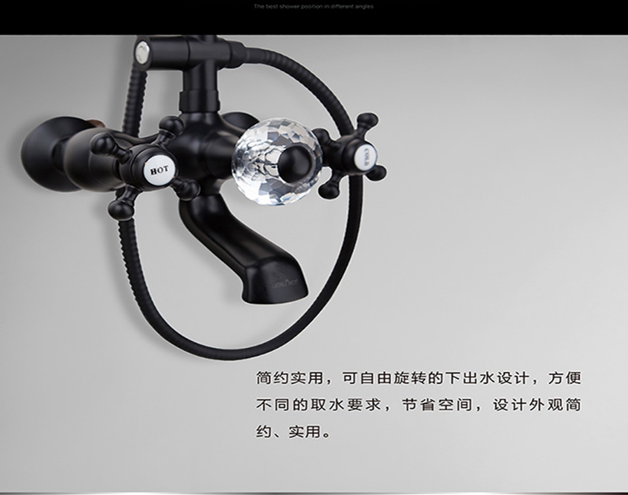 GOHGOH花灑，掛墻式增壓花灑